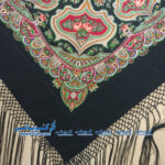 روسری ترکمن پشمی کد rw5964 - تصویر 3