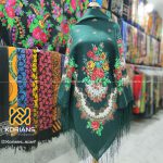 روسری نخی ترک مدل دسته گل