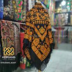 روسری ترکمن (یالق) مدل تخت