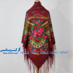روسری مدل ژاپنی قرمز کد rk11374