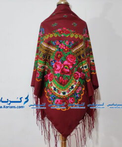 روسری مدل ژاپنی قرمز کد rk11374