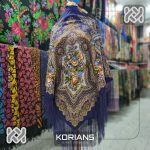 روسری پشمی ترکمن rw1027