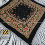 روسری ترکمن پشمی کد rw5964 - تصویر 2