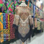 روسری  ترکمن ایتالیایی کد ri4364