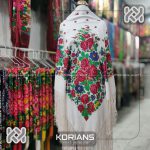 روسری ترک مدل تاتار سفید
