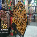 روسری ترکمن (یالق) مدل تاج و ترمه