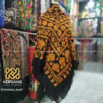 روسری ترکمن (یالق) مدل دسته گل