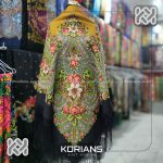 روسری ترکمن پشمی مدل صحرا rw4255