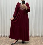 پیراهن ساحلی مدل آیدا چاپی - تصویر 3