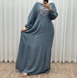 پیراهن ساحلی مدل آیدا چاپی - تصویر 5