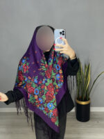 روسری ترکمنی مدل تاتار (رنگبندی دارد) - تصویر 5