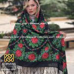 روسری ترکمن پشمی کد Rw23756