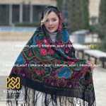 روسری ترکمن پشمی کد Rw21956