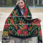 روسری ترکمن پشمی کد Rw23770