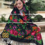 روسری ترکمنی پشمی کد Rw30008