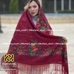 روسری ترکمنی پشمی کد Rw30009