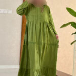 پیراهن سلن قواره دار
