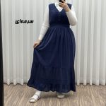 پیراهن ساحلی سارافون مدل سلن (وارداتی هندی)