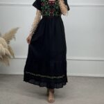 پیراهن گلدوزی شده هندی