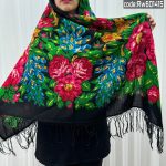 روسری ترکمنی اصل کد rw601415