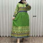 پیراهن ساحلی زنانه مدل حاشیه دار ستاره کد 2017 - تصویر 3