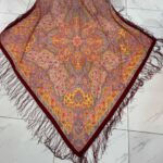 روسری ترکمن ایتالیایی کد R100162 - تصویر 2