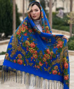 روسری ترکمنی پشمی اصیل کد R100185