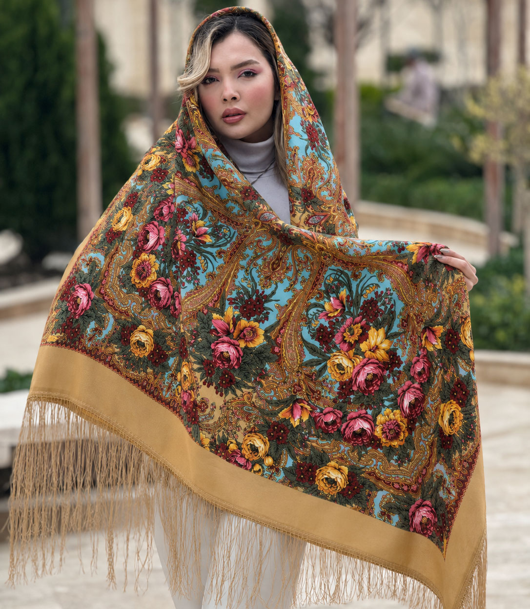 18 روسری ترک نخی کد R100208 - تصویر 1