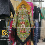 روسری ترکمنی پشمی اصیل کد R100186