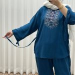 بلوز شلوار مدل آیدا چاپی - تصویر 18