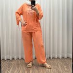بلوز شلوار مدل آیدا چاپی - تصویر 8