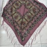 روسری اصیل ترکمن نخی کد Rt100336 - تصویر 2