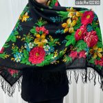 روسری ترکمنی پشمی اصیل کد R100183