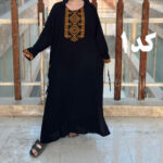 پیراهن ساحلی گلدوزی شده طرح ملیسا