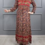 پیراهن هندی نخی سنگشور