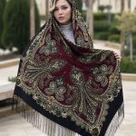 روسری اصیل ترکمن نخی کد R100233