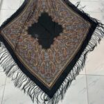 روسری اصیل ترکمن نخی کد R100247 - تصویر 2