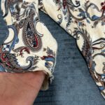 تونیک ترمه کرم حراجی - تصویر 2