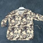 تونیک ترمه کرم حراجی