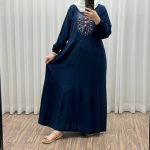 پیراهن ساحلی مدل آیدا چاپی - تصویر 4