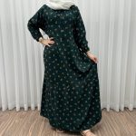 پیراهن ساحلی زنانه گلریز جلو دکمه دار مدل خدری - تصویر 3