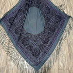 روسری اصیل ترکمن نخی کد Rt100258 - تصویر 2