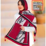 شال پلیسه کمربندی بهاره گوچی