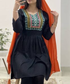 تونیک اینه کاری وخامه دوزی وارداتی
