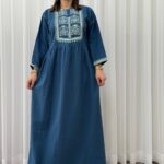 پیراهن لنین چاپی ساره جدید - تصویر 7
