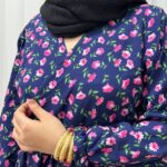 پیراهن ساحلی یقه چپ و راستی بوگاتی مدل گلریز - تصویر 4