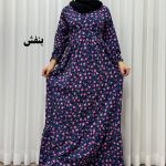 پیراهن ساحلی یقه چپ و راستی بوگاتی مدل گلریز - تصویر 3