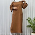 کفتان جنس آیوا دوجیب کاربردی بغل چاک دار - تصویر 8