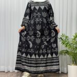 پیراهن ساحلی زنانه بوگاتی مدل  ترمه آسمانی