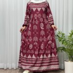 پیراهن ساحلی زنانه بوگاتی مدل ترمه آسمانی - تصویر 4